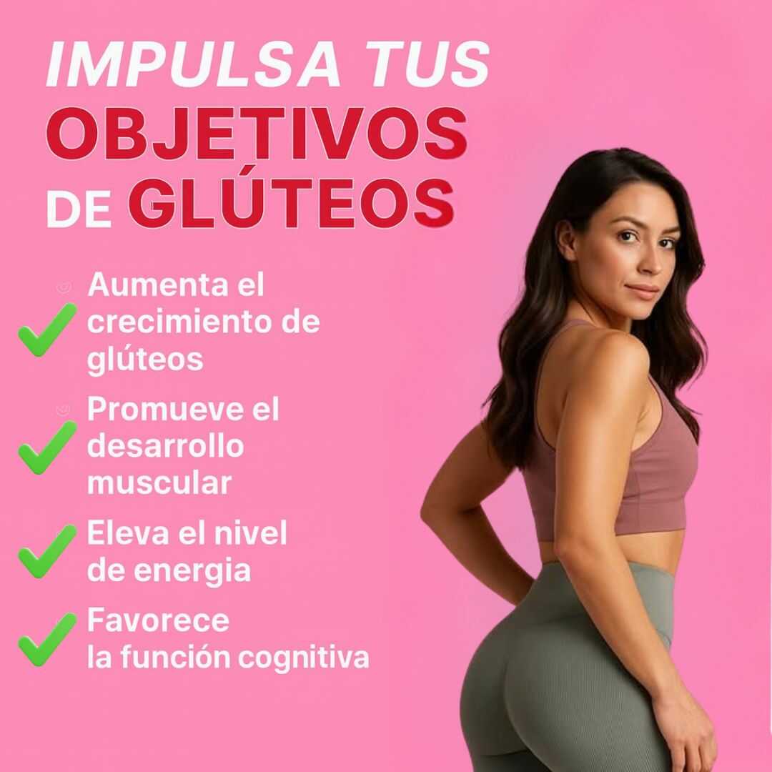 Creatina para Glúteos Mas Grandes y Firmes